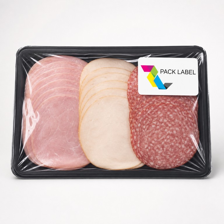 Deli meats labeled by Pack Label
